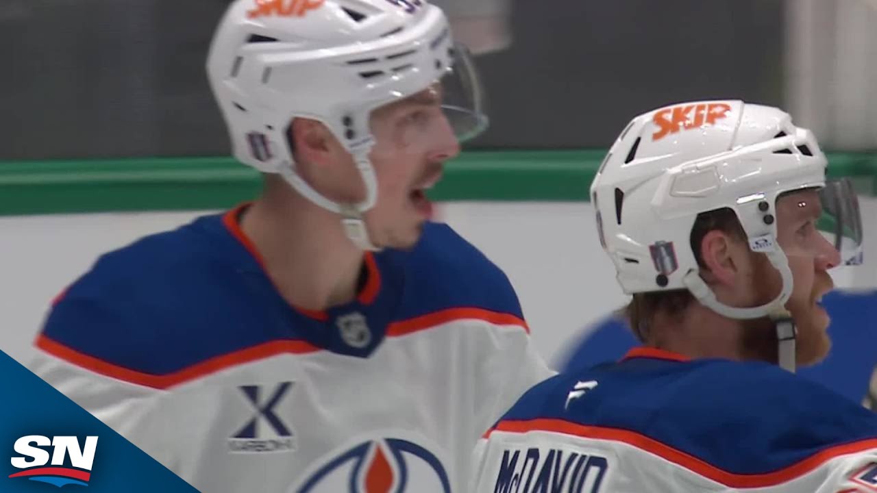 Nugent-Hopkins Scores Power-Play Goal vs. Stars 🏒