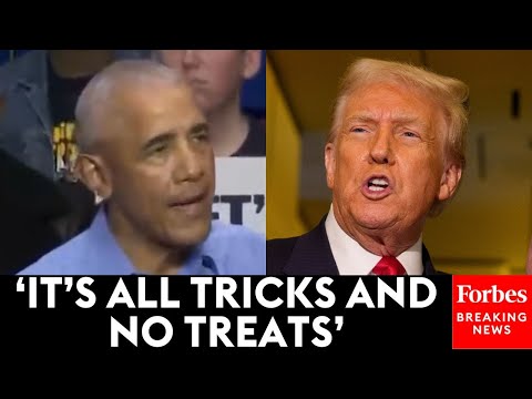 'It's Like Every Day Is Halloween!': Barack Obama Lays Into Trump For ICE Raids, Layoffs, And More