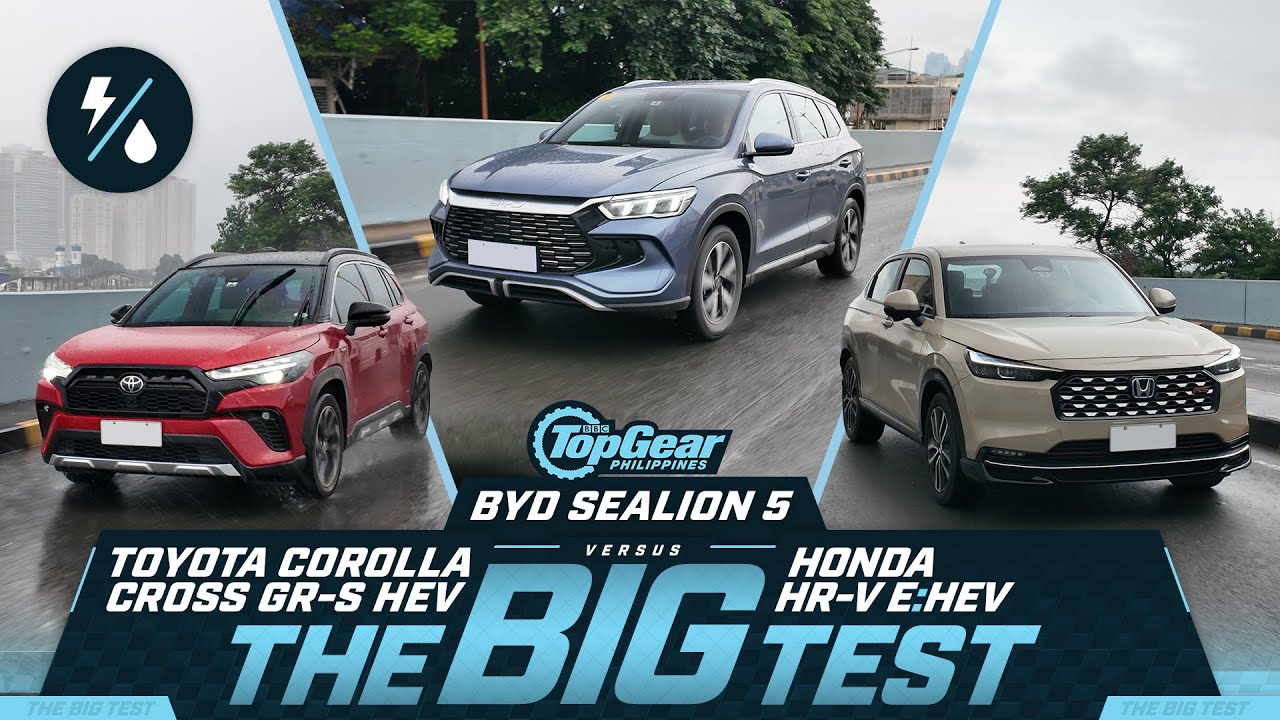 BYD Sealion 5 DM-i vs Honda HR-V vs Toyota Corolla Cross 🚗