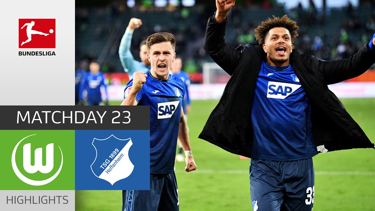 Thrilling Bundesliga Clash: Wolfsburg vs Hoffenheim 1-2 | Matchday 23 Highlights ⚽