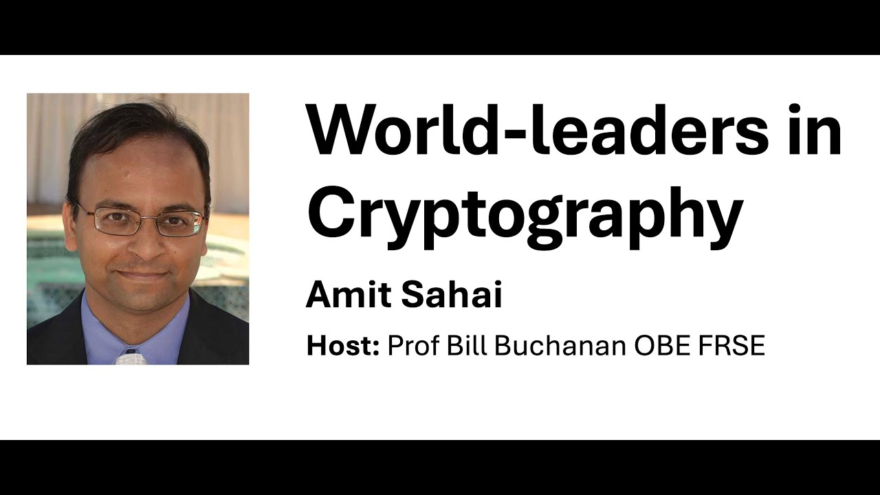Meet Amit Sahai: Leading Innovator in Cryptography ๐