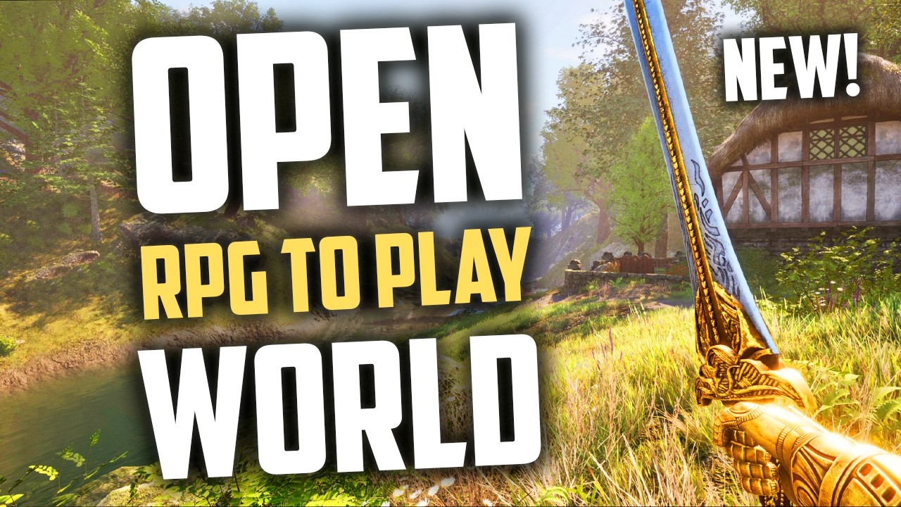 Top 15 Best NEW Open World RPG Games To Play Right Now in 2026!