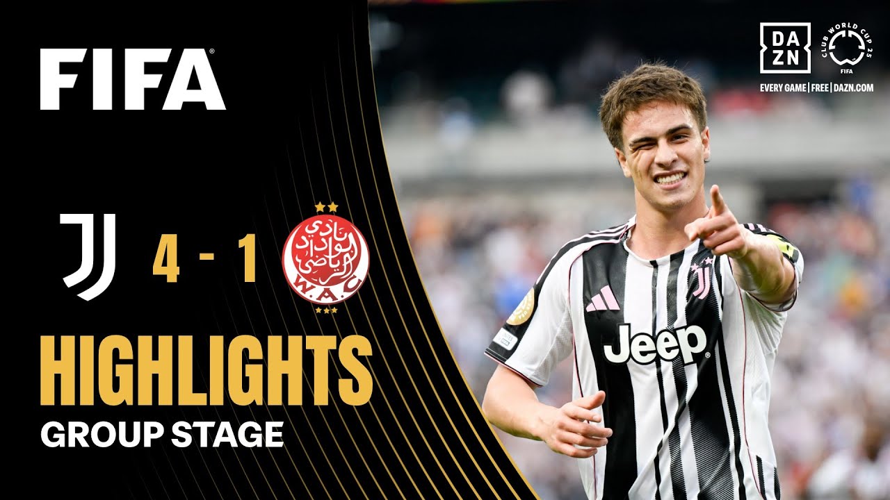 Juventus vs Wydad AC Highlights | FIFA Club World Cup 2025 ⚽