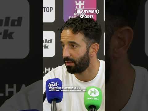 'HE'S FIGHTING FOR THE POSITION WITH BRUNO!' | Ruben Amorim on Kobbie Mainoo 💥