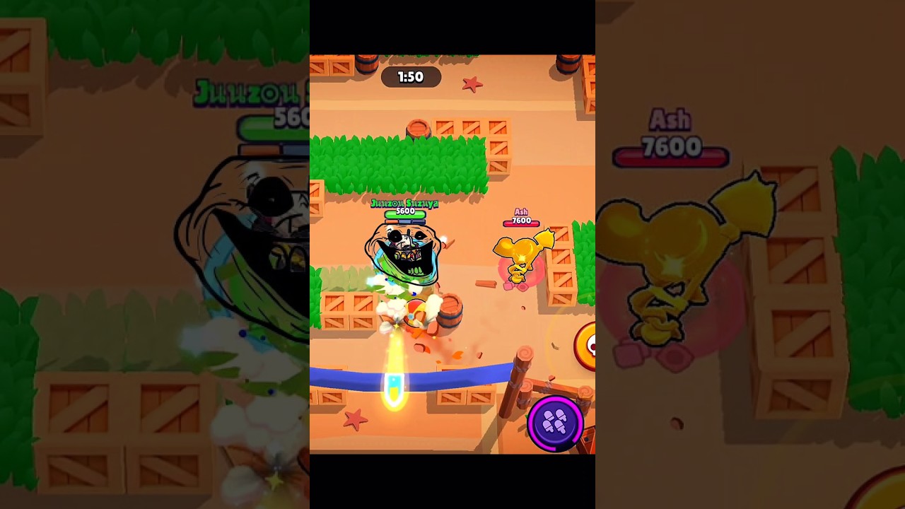 😂 Hilarious Brawl Stars Fails & Funny Moments! #shorts