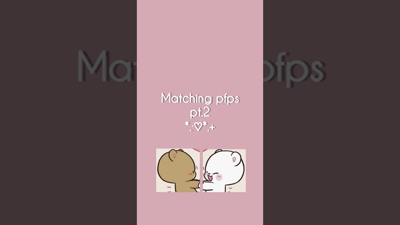 Adorable Matching Couple & BFF Profile Pics 💖