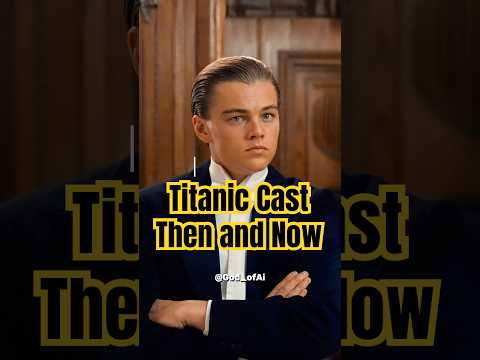 Titanic Cast Then and Now...R.I.P🙏🥺