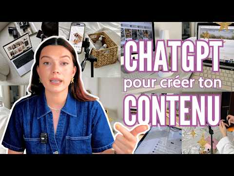 Comment utiliser CHATGPT pour créer du contenu en 2025 : Mes conseils