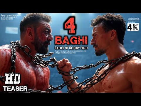 BAAGHI 4 | Official Trailer | Sanjay Dutt | Tiger Shroff | Baaghi 4 Teaser | @tonitoonzkahaniyan