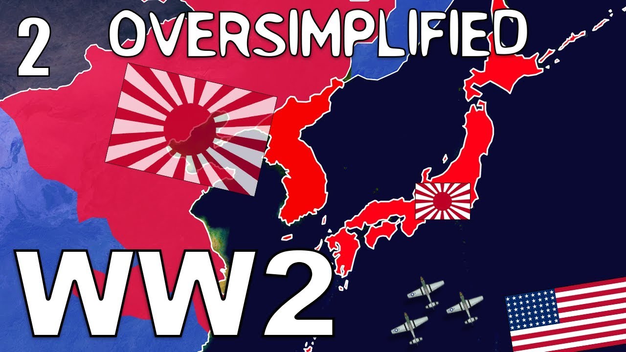 WW2 Explained Simply - OverSimplified Part 2 🎥