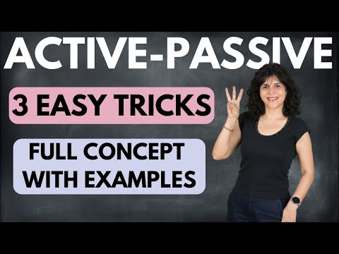 Active and Passive Voice Tricks | Active Voice and Passive Voice in English Grammar | ChetChat
