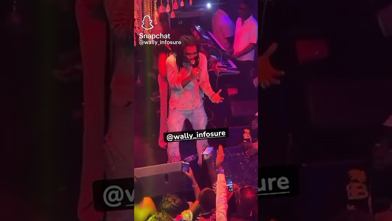 Wally B. Seck Night at Vogue 🎶