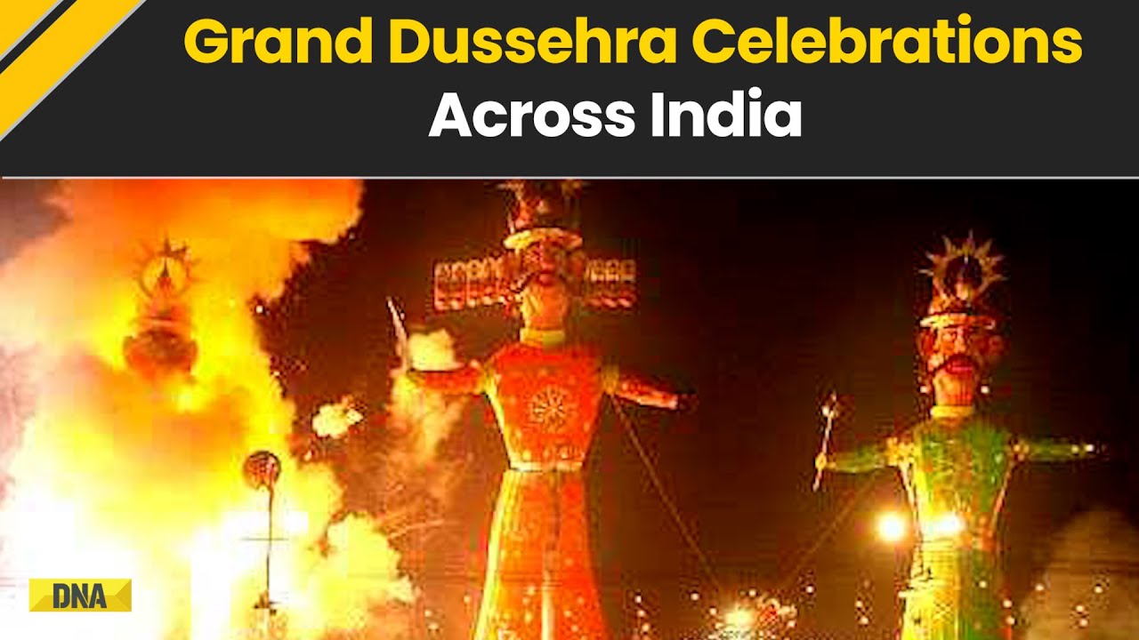 Dussehra 2025: Ravana Effigies Burned Nationwide 🎉