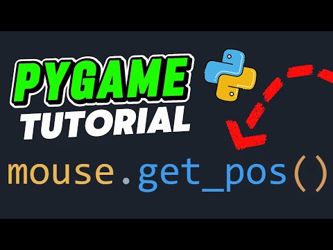 Move an Image with Your Mouse - Lesson 5 | Pygame Tutorial for Beginners