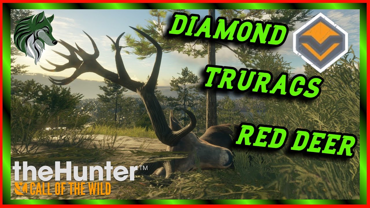 DIAMOND TRURACS RED DEER! theHunter Call Of The WIld truRED Beta