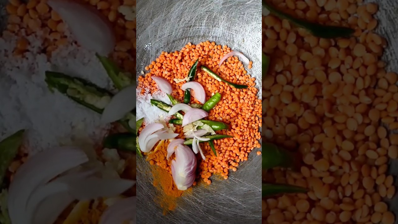 Quick Masoor Dal Recipe 🍛
