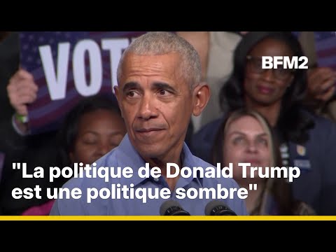 L'ancien président américain Barack Obama déplore la politique de Donald Trump