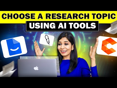 How to choose a research topic with AI tools! 🔥| 3 AI tools for research ideas🤯