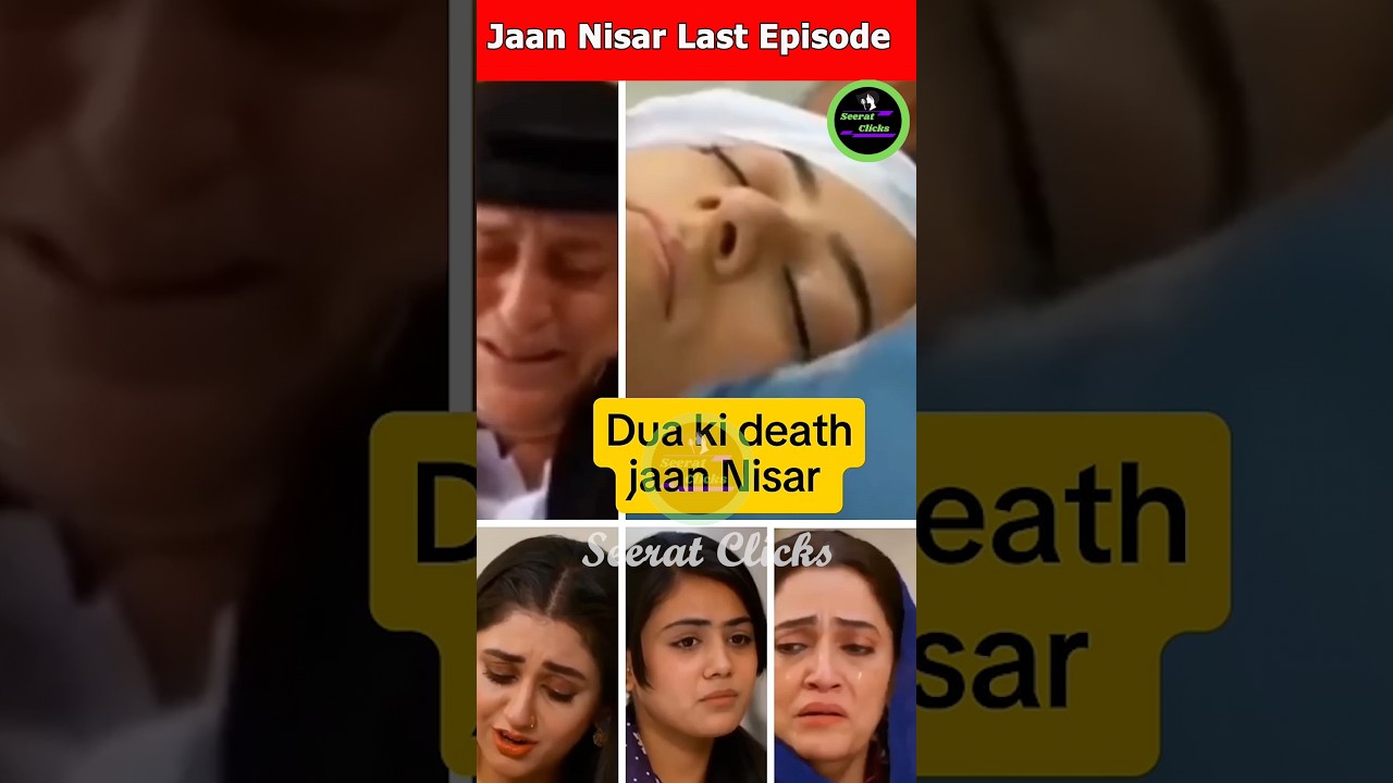 Jaan Nisar Last Episode BTS 🎬