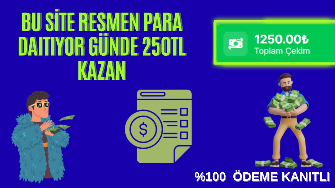 Günde 250 TL Kazandıran Para Desteği 💸