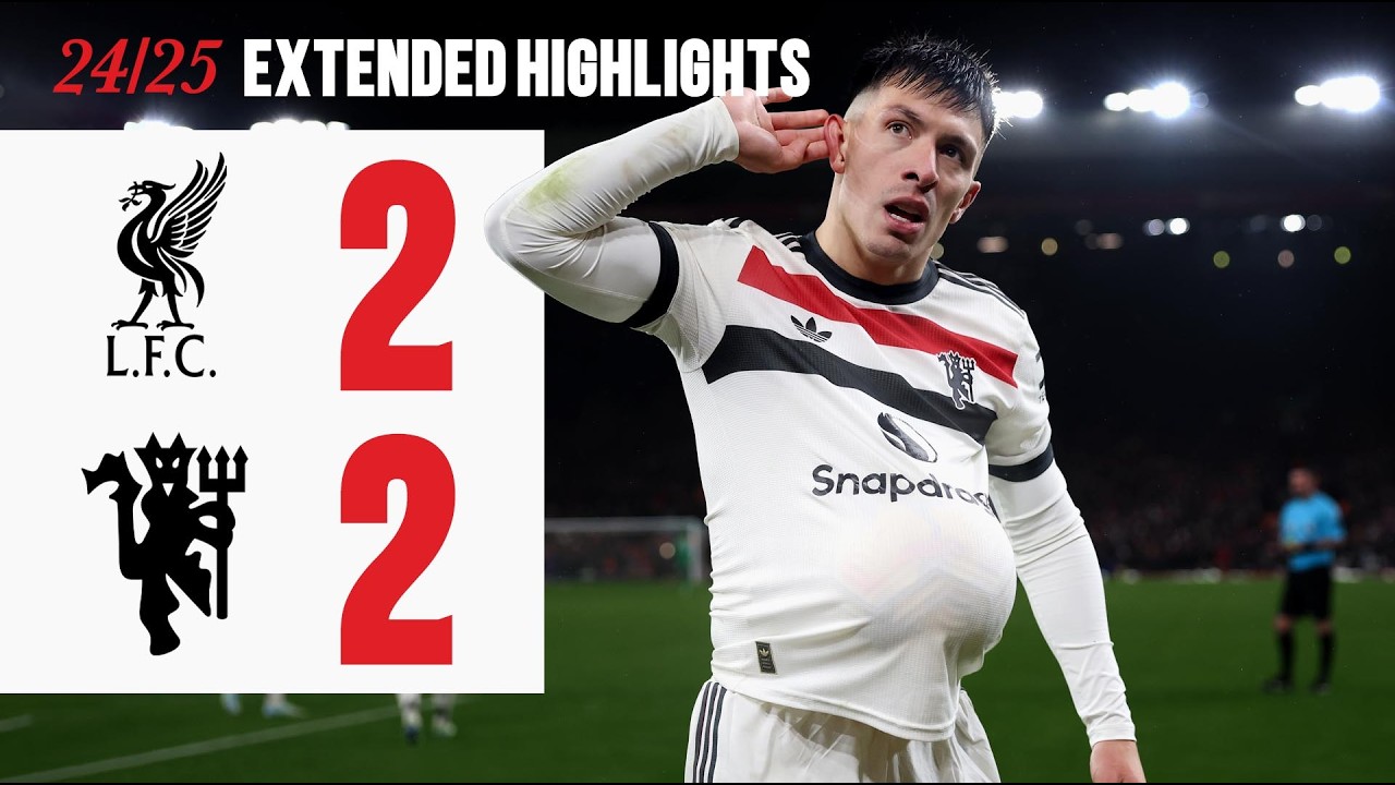 Liverpool 2-2 Man Utd | Exciting Extended Highlights from Anfield ⚽