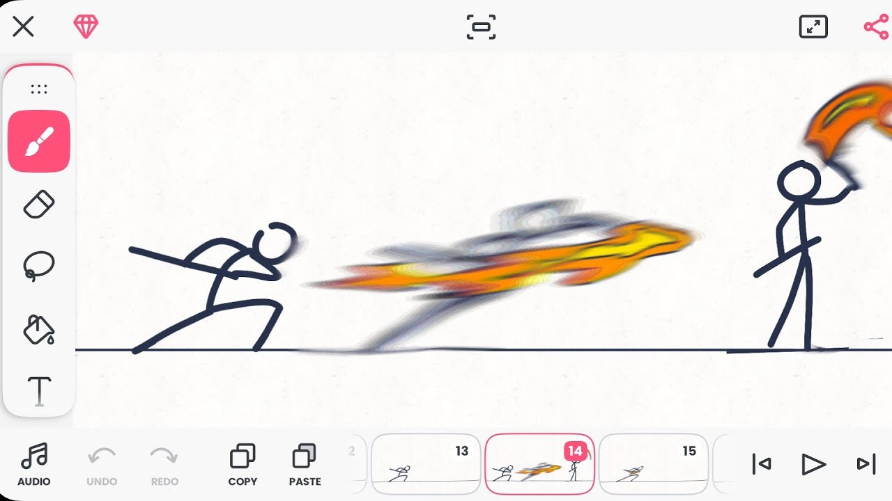 First Time Animating with FlipaClip's New Features 🎨