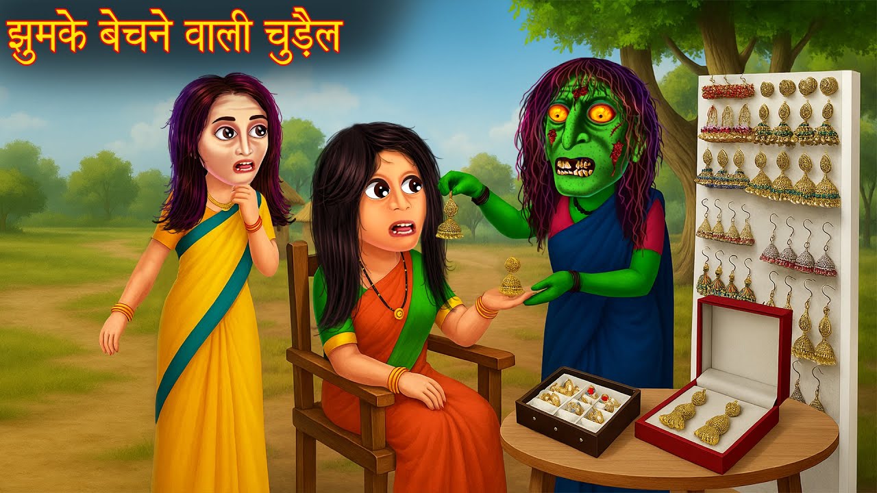 झुमके बेचने वाली चुड़ैल | Horror Story of the Witch Selling Earrings | Chudail Ki Kahaniya