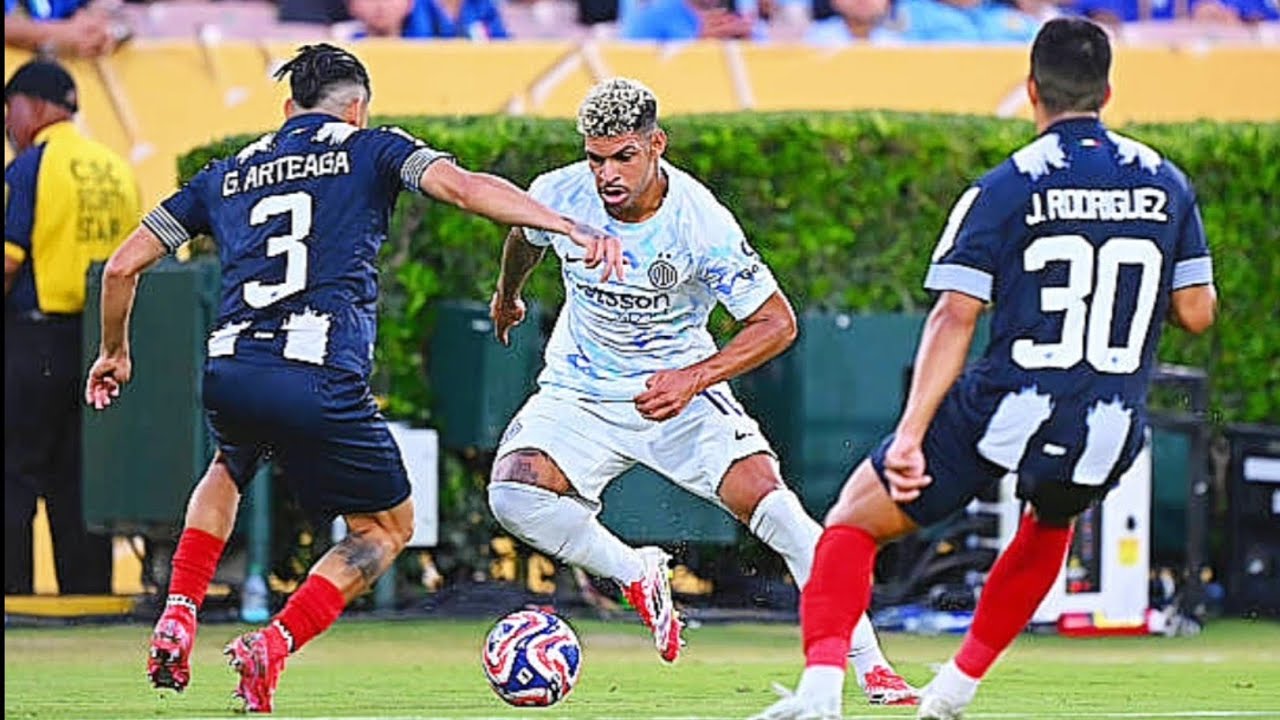 Luis Henrique Debuts for Inter Milan vs Monterrey ⚽