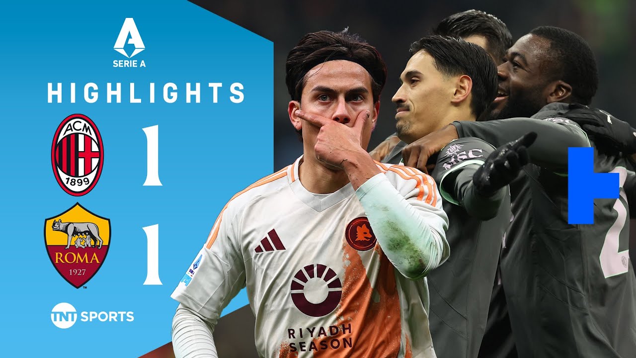 Dybala's Stunning Volley Secures Draw for Roma at San Siro ⚽