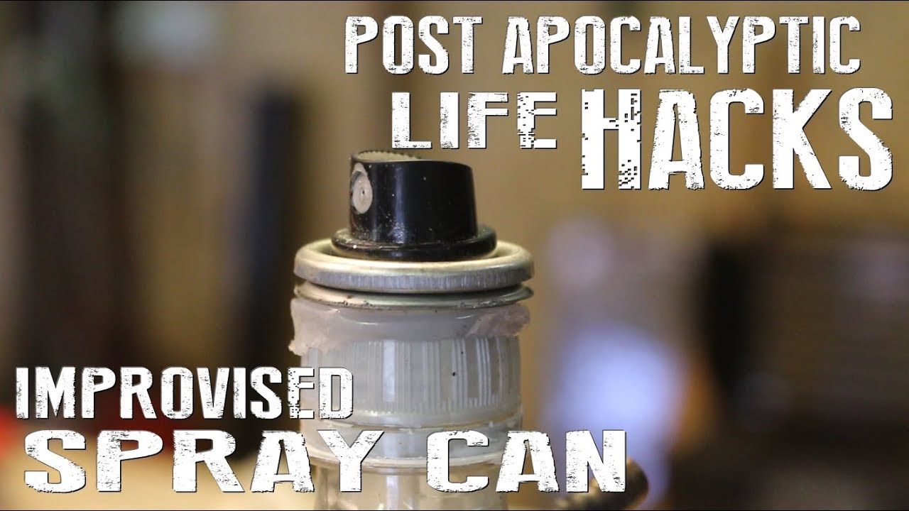 DIY Improvised Spray Can for Post-Apocalyptic Survival