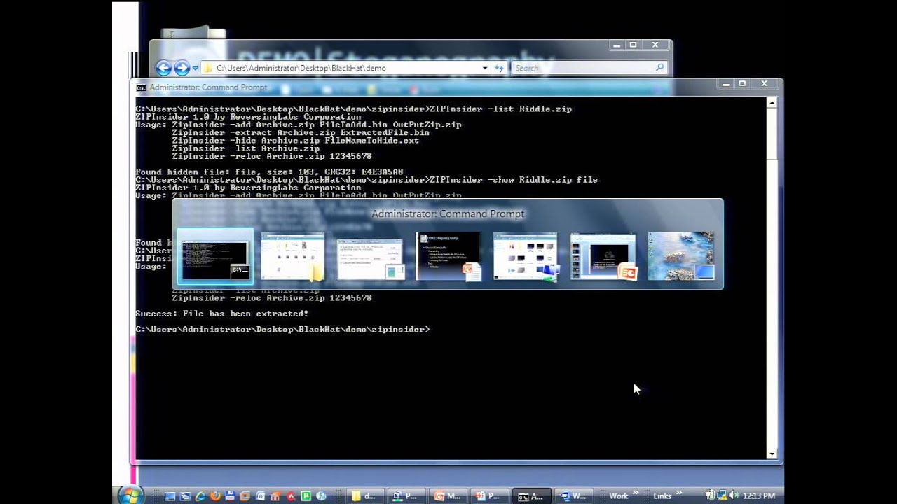 Black Hat EU 2010: Uncovering Hidden Data & Vulnerabilities in Popular Archive Formats 🕵️‍♂️
