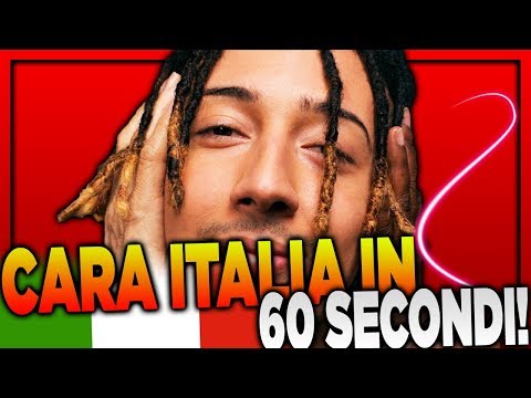 🇮🇹GHALI - CARA ITALIA IN 60 SECONDI!🇮🇹