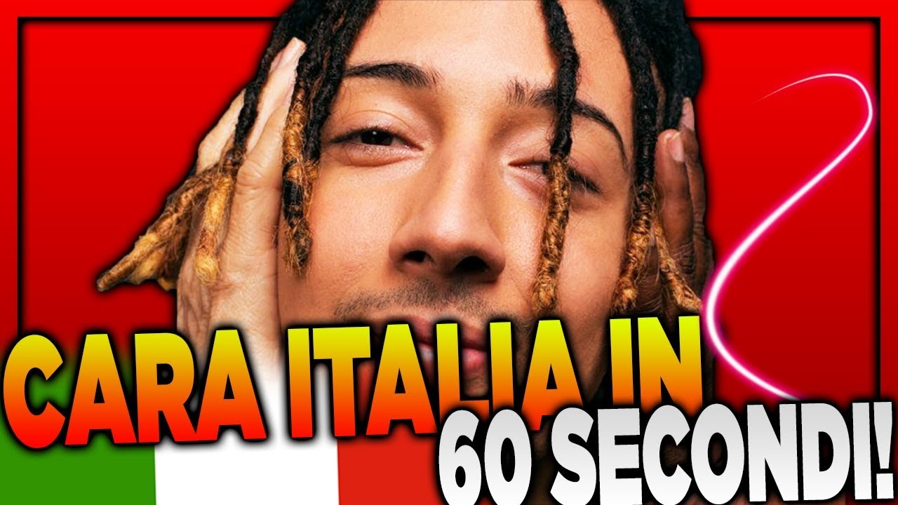 Ghali's 'Cara Italia' in 60 Seconds 🇮🇹 | Reaction & Analysis