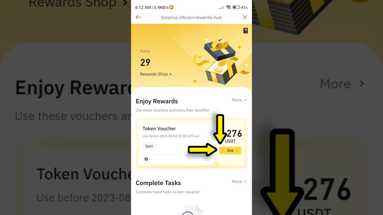 How to Redeem Your Free USDT Voucher on Binance 💰