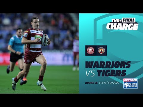 Highlights | Wigan Warriors v Castleford Tigers | 2025 Betfred Super League | Round 26
