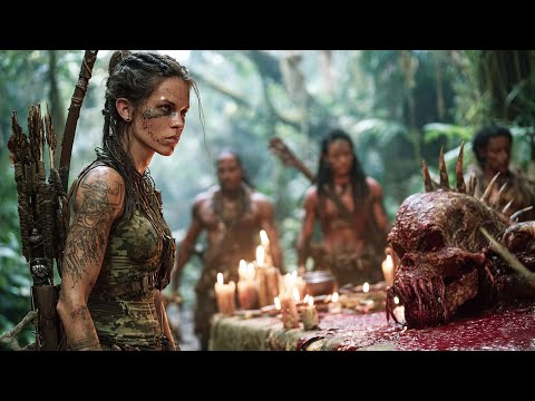 2025 Action Movie:Female Warrior and Savages Unite to Battle Mercenaries