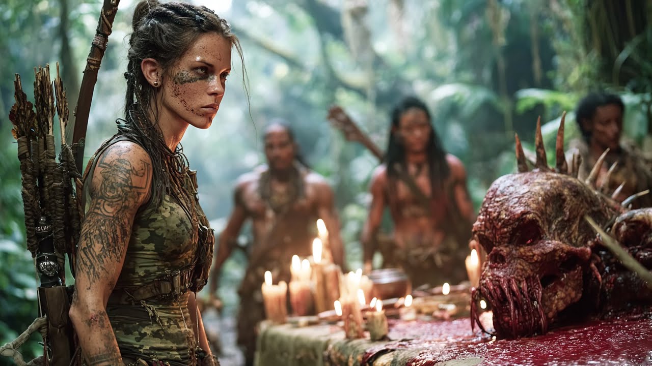 2025 Action Film: Female Warrior & Savages vs Mercenaries