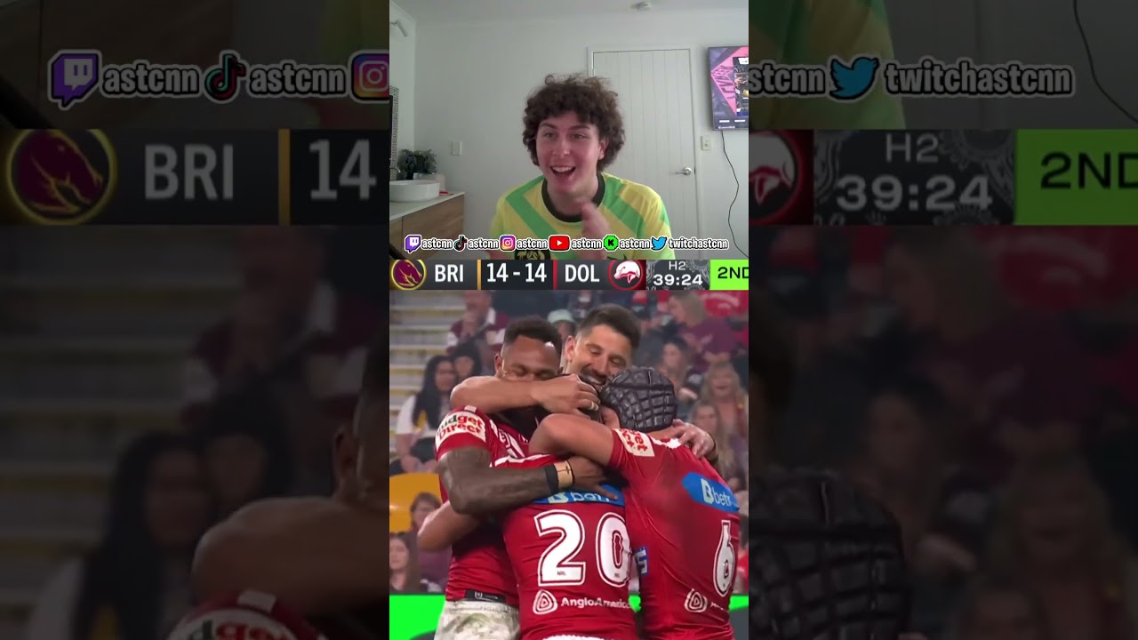 Epic Broncos vs Dolphins NRL25 Reaction! 🏉 Watch the Full Breakdown