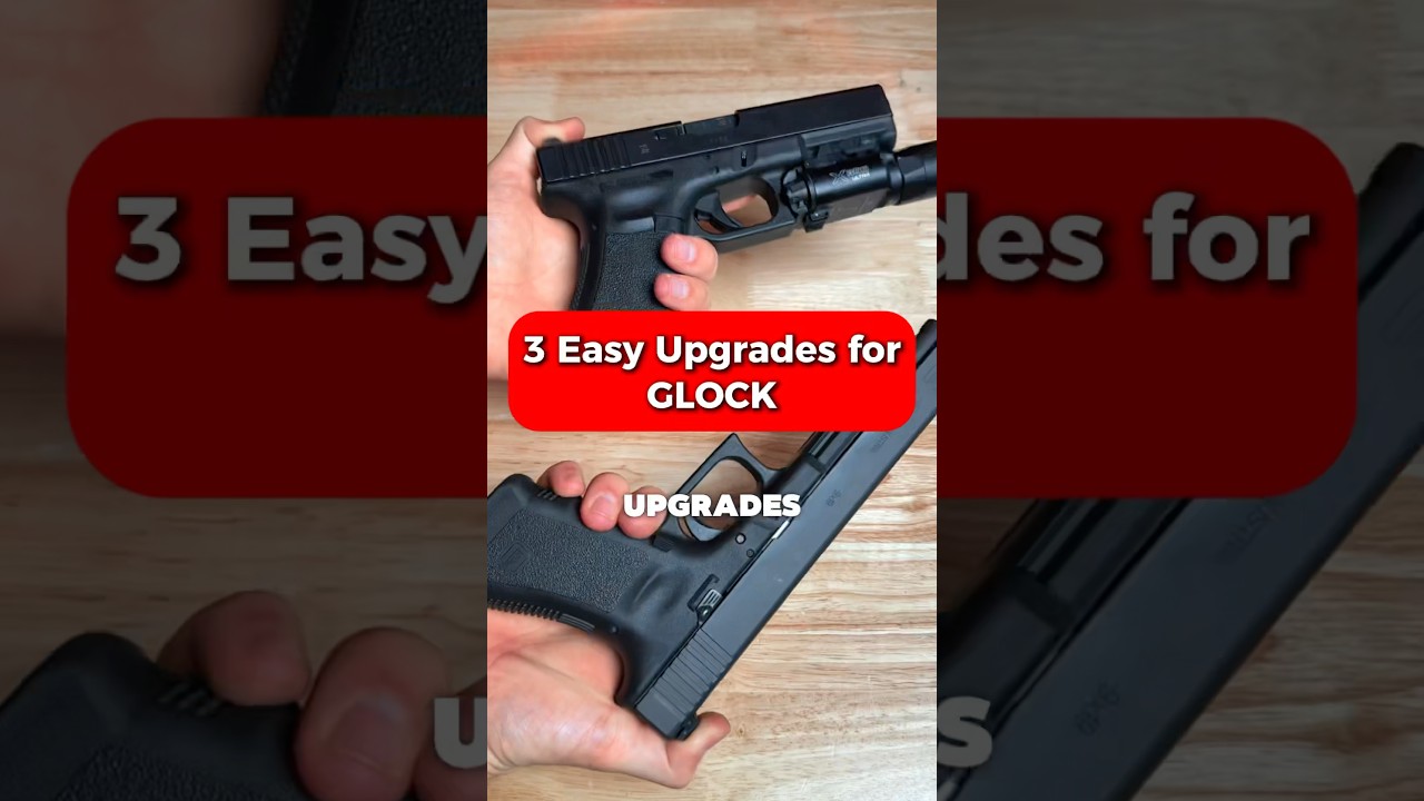 3 Top 3 Simple GLOCK Upgrades for Better Performance 🔧
