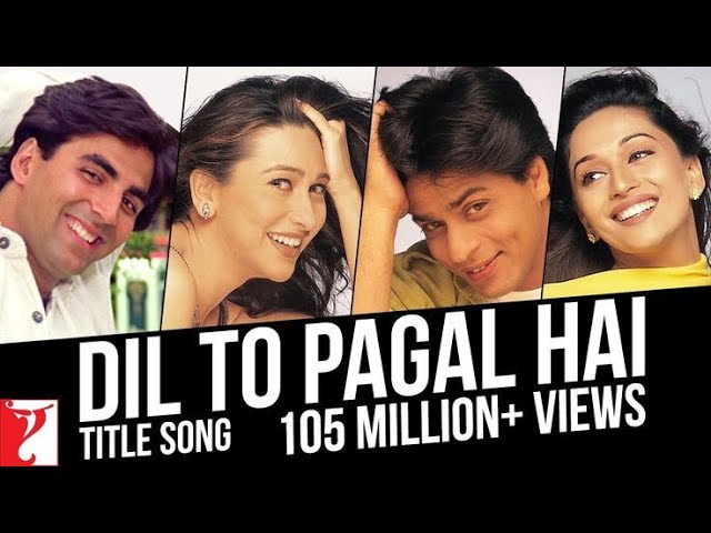 Dil To Pagal Hai - Full HD Hindi Movie Featuring Shah Rukh Khan, Madhuri Dixit, and Karisma Kapoor