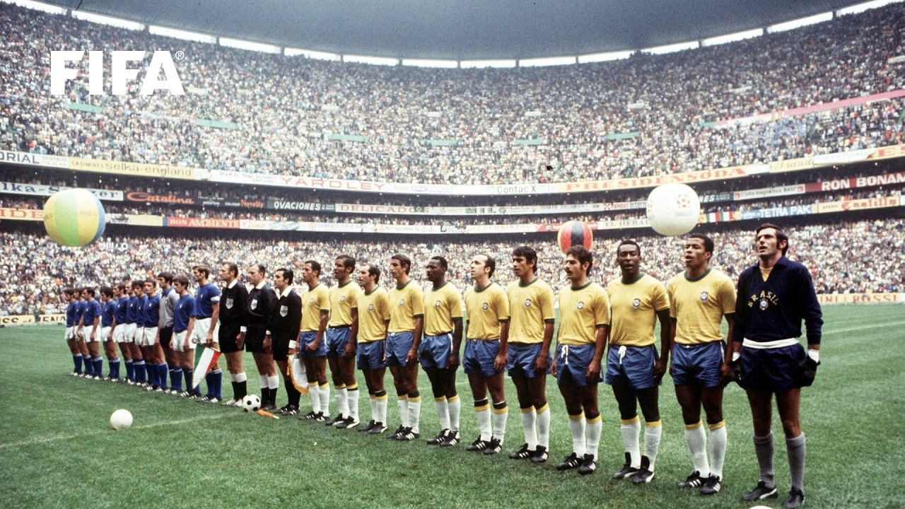 1-Minute Match: Brazil v Italy, 1970 FIFA World Cup FINAL