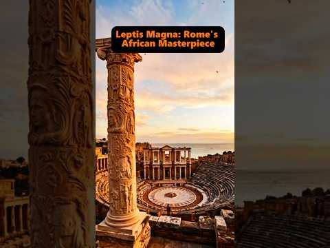 Leptis Magna Rome's African Masterpiece #LeptisMagna #Libya #RomanEmpire #Archaeology #AncientRome