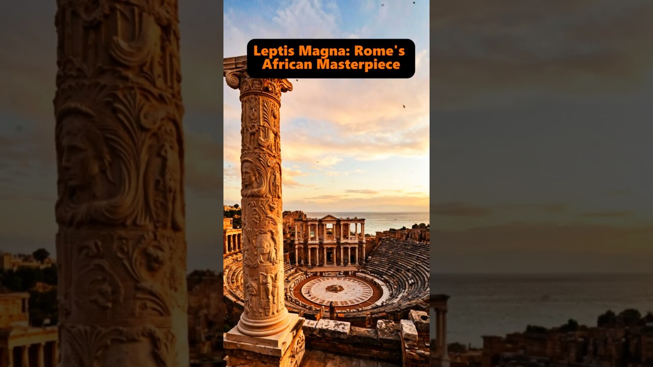 Discover Leptis Magna: The Stunning Roman City in Libya 🇱🇾