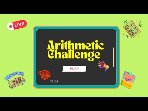 ARITHMETIC CHALLENGE | SPEED MATH