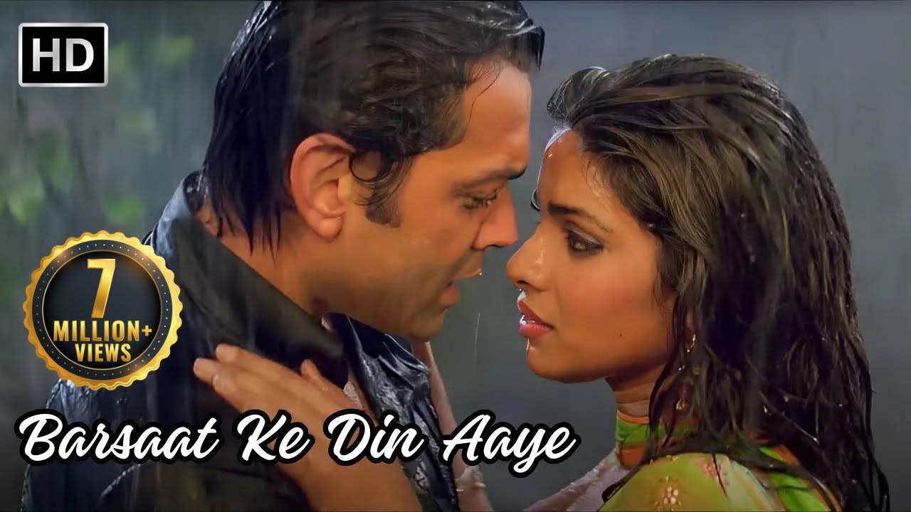 Barsaat Ke Din Aaye 🌧️ | Romantic Monsoon Song from Barsaat (2005) | Bobby Deol & Priyanka Chopra