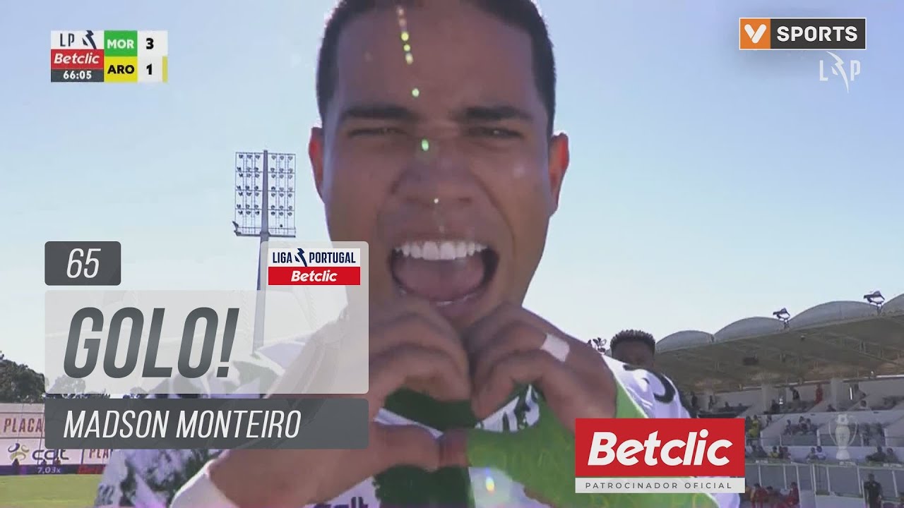 Golo de Madson Monteiro lidera vitória do Moreirense sobre o Arouca na Liga 24/25 ⚽
