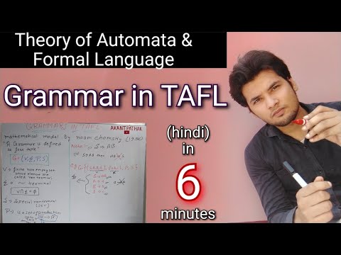 Basics of Grammar in hindi || theory of automata and formal language || #TAFL-8