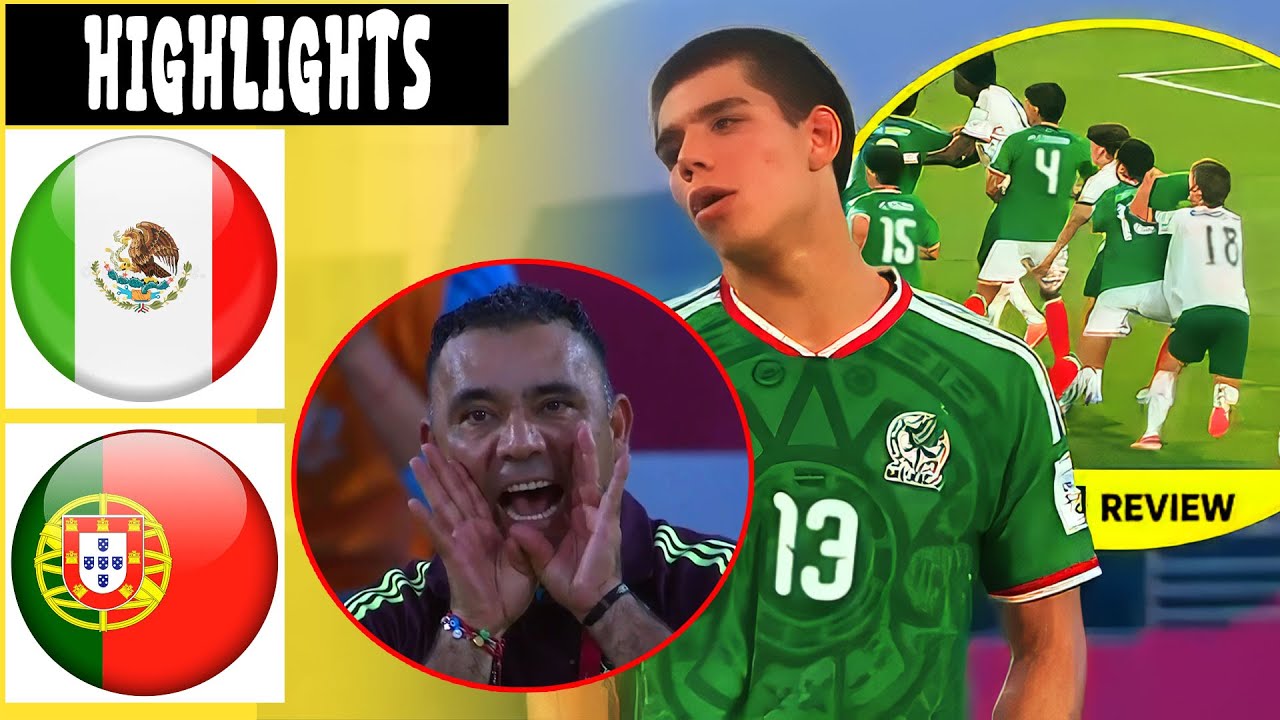 México vs Portugal Resumen Completo | Mundial Sub17 2025 ⚽