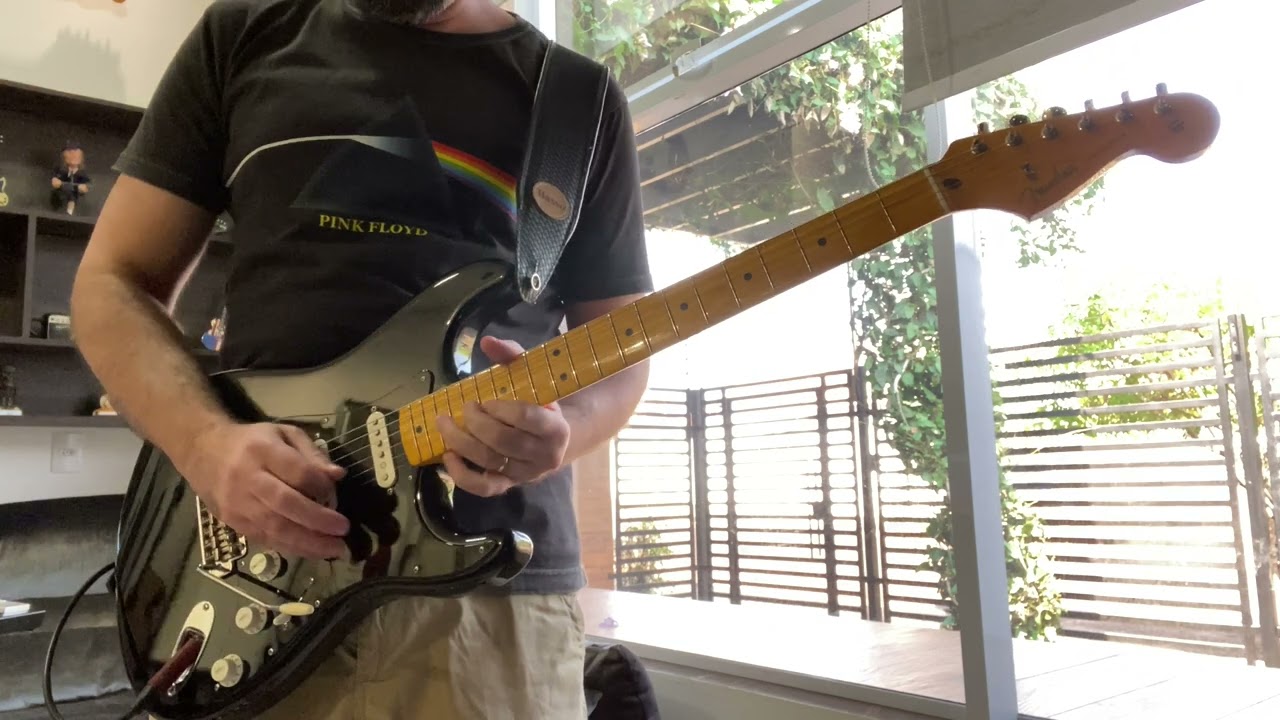 David Gilmour Cover: 'In Any Tongue' (Solo Pompeii Live) on Fender Stratocaster ๐ธ