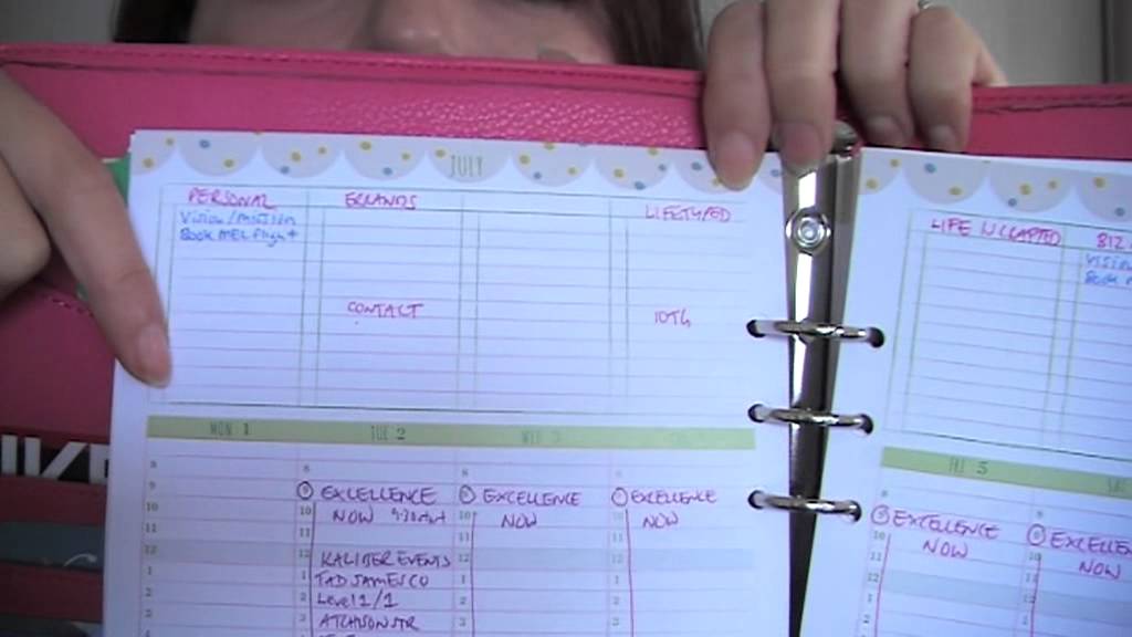 A5 Life Crafted Planner Inserts for Filofax (2013-2014)